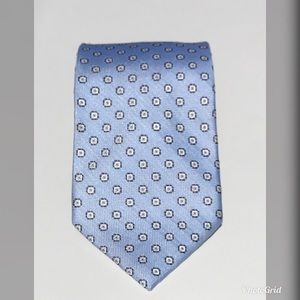 Jos. A. Bank Blue & Silver Tie